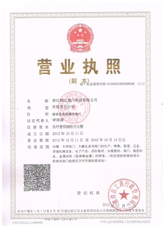 Zhejiang TongJiang Holdings Company Contrôle de qualité 2