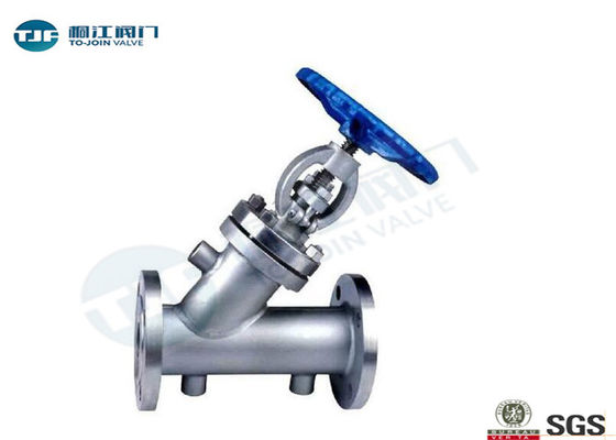 Chine Barre BJ45W du robinet d&#039;arrêt sphérique de modèle du SUS 304 Y PN 25 avec la veste d&#039;isolation usine
