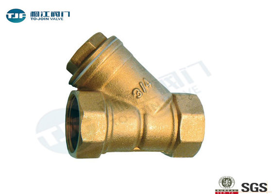 Chine La valve industrielle de tamis du laiton Y, BSP/TNP a fileté le type tamis de Y usine